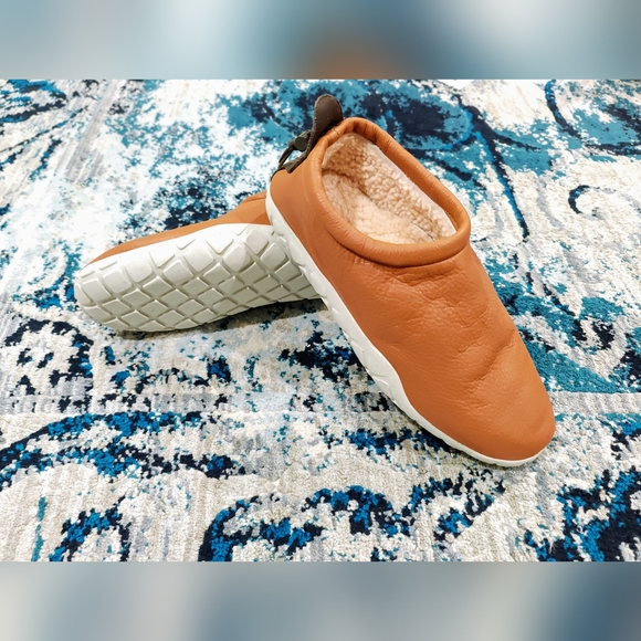 2016 Nike Air Moc Bomber Cognac Light Bone-Velvet Brown 862439-200 Men's US9 - Picture 8 of 9